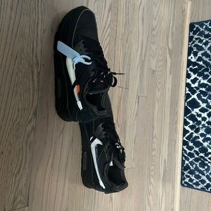 Off white X air max Nike black